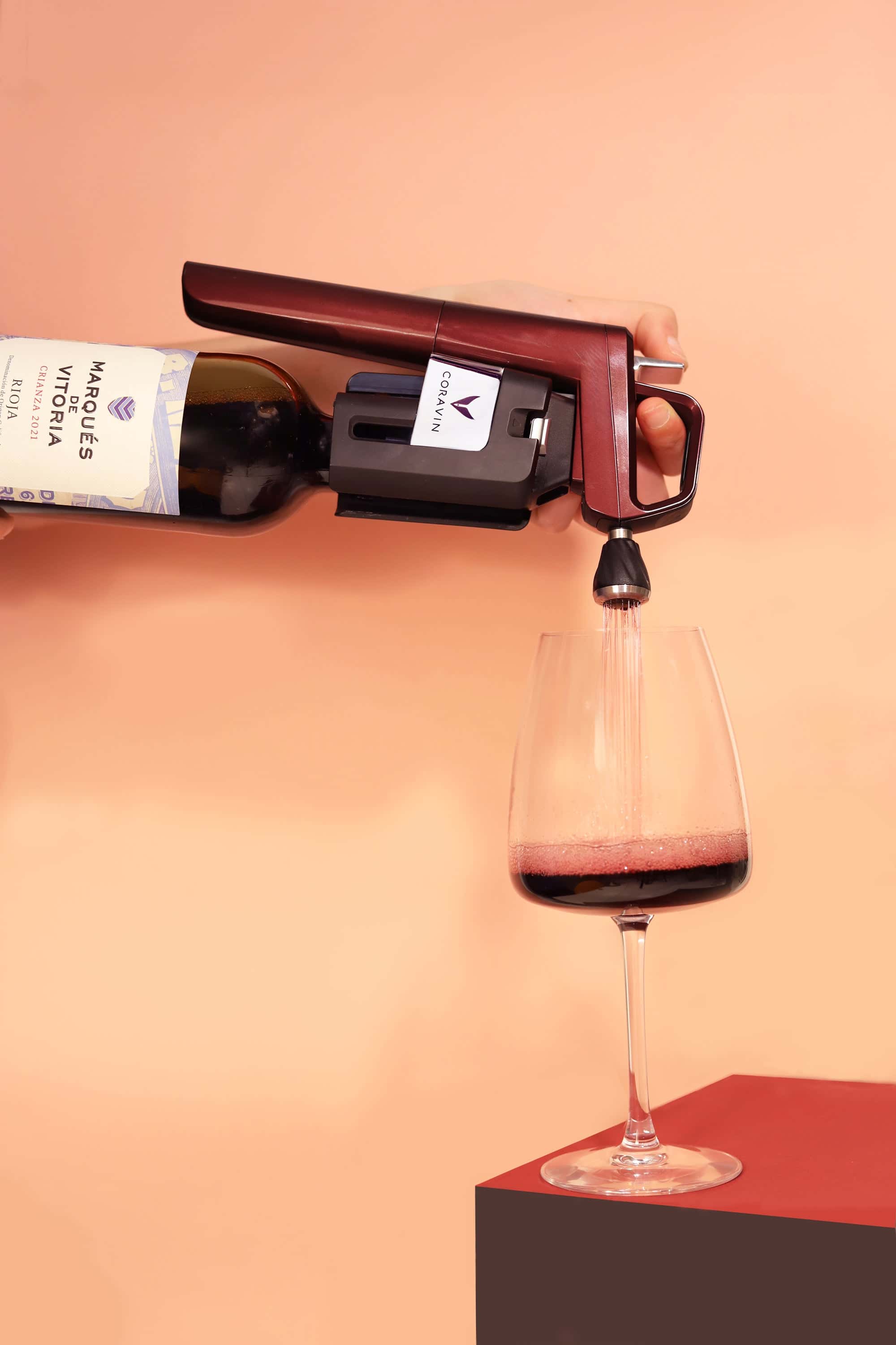 Wijnbeluchter Coravin Timeless Aerator Zilver Wijnbeluchter Coravin Timeless Aerator Zilver