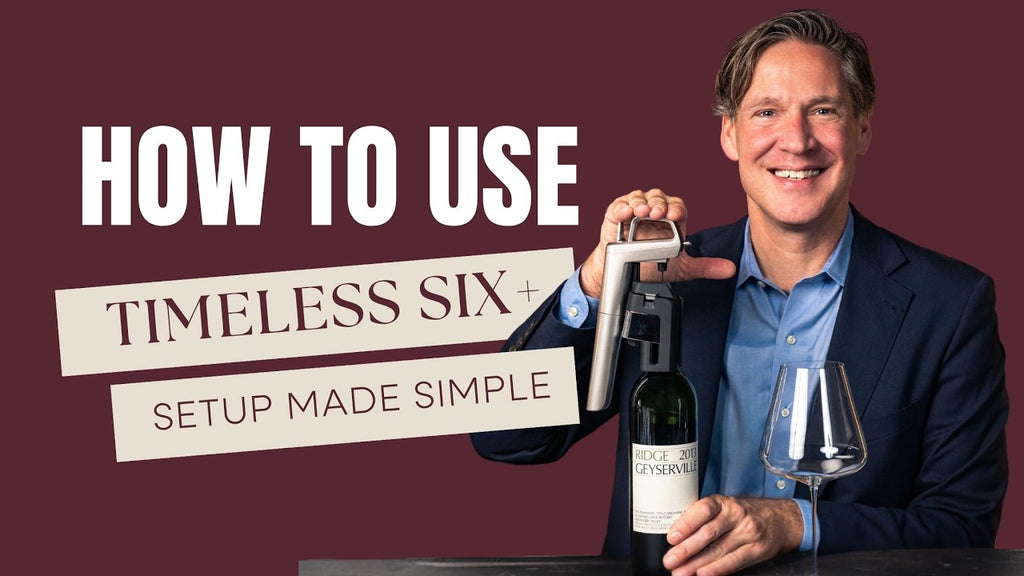 Hoe te gieten met de Coravin Timeless Wijnbewaarsysteem