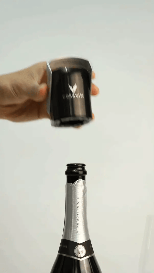 Sluit af met de Sparkling Stopper